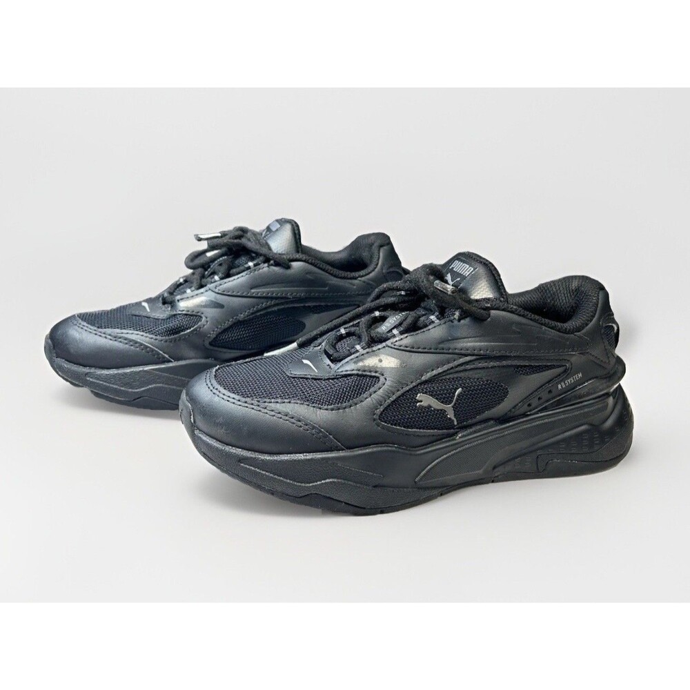 Puma Black Fashion Lifestyle Casual Shoes Sneakers Size 4C UK 3